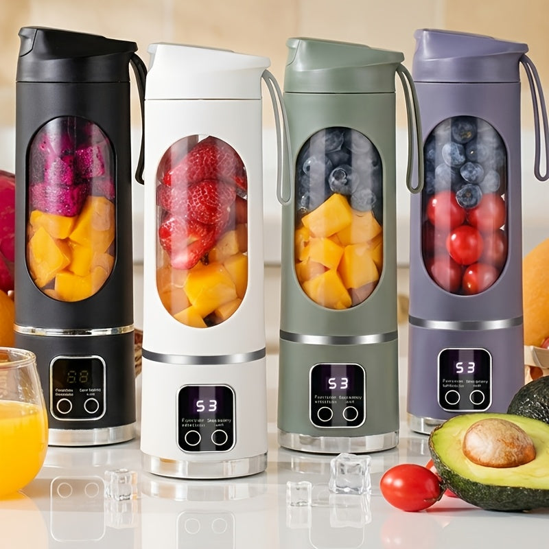 Mini Blender Portable Rechargeable – 2026 Amélioré & Facile à Nettoyer – Smoothies, Jus & Shakes