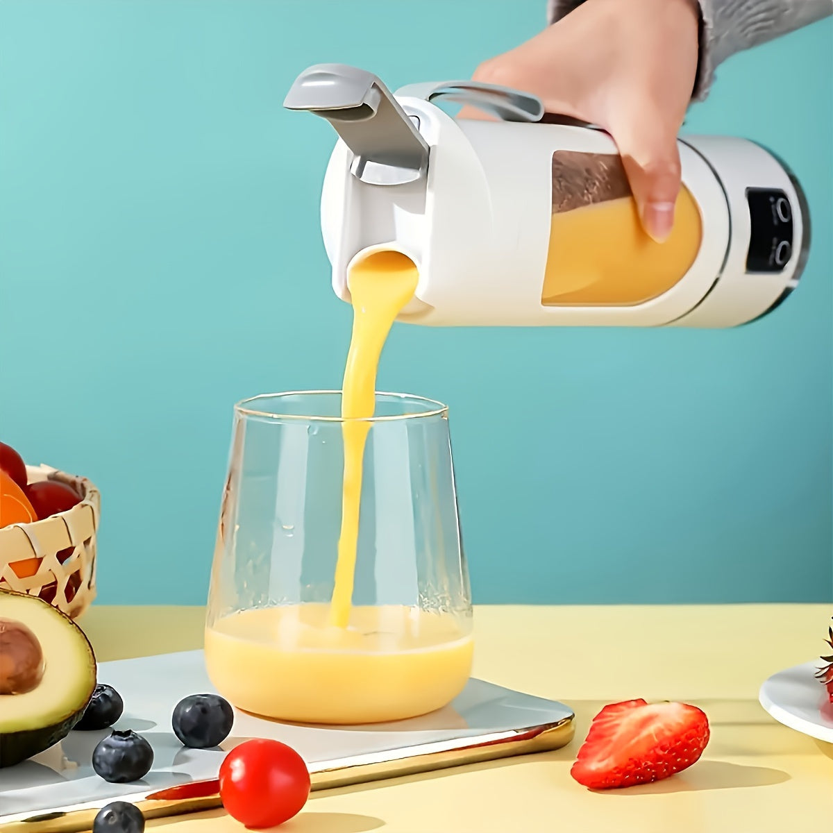 Mini Blender Portable Rechargeable – Smoothies, Jus & Shakes